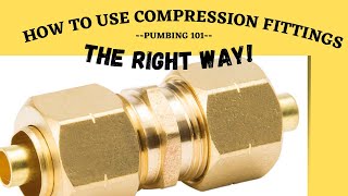 Compression Fitting 101 Everything You Need to Know [upl. by Licha]