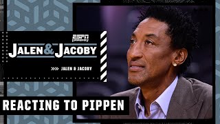 Scottie Pippen’s the most disrespected all time great player  Jalen Rose  Jalen amp Jacoby [upl. by Aicnatsnoc70]