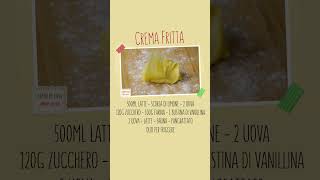 CREMA FRITTA di Benedetta Rossi  Ricetta TV Fatto in Casa per Voi shorts [upl. by Unhsiv]