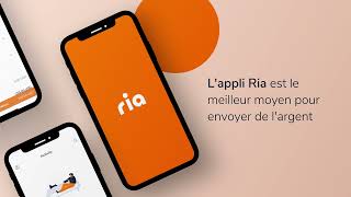 Téléchargez l’appli Ria et économisez avec le code Helloria  Ria Money Transfer [upl. by Rubens]