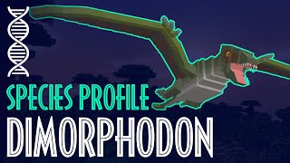 DIMORPHODON 【 Paleocraft 】 Dinosaur Minecraft [upl. by Ytisahc]