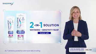 Sensodyne Clinical White Toothpaste Educational Video Trailer  Clinical Story [upl. by Nareht667]