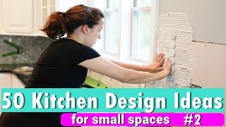 50 Kitchen Design Ideas For Small Spaces 2 [upl. by Auhsej407]