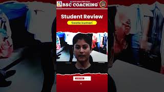 BSC Coaching Classes Review By Sweta  A Students Perspective ytshorts trendingshorts shorts [upl. by Berns]