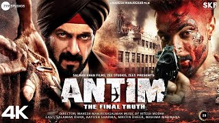 Antim  Full Movie HD 4k facts  Salman Khan  Aayush Sharma  Mahesh Manjrekar  Mahima Makwana [upl. by Nattie162]