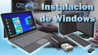 Instalación de Windows con USB Booteable y Microsoft Office [upl. by Beniamino]