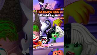 Halloween in INSIDEOUT🤫 shorts art disney creative [upl. by Eselehs184]