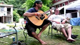 Jayar  Gimme Dat Nut EazyE cover reggae version 2nd Annual 4th of July River Party [upl. by Herwick]