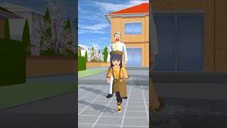 Run away Grandparents became ghosts😨😨sakuraschoolstimulator shortvideo sakura short youtube [upl. by Novoj]