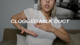 HOW TO CLEAR A CLOGGED MILK DUCT for Breastfeeding Moms Fast and Effective natural remedies [upl. by Golter900]