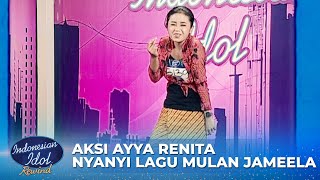 Lucunya Renita Dwi Cahya Nyanyi Lagu Mulan Jameela  IDOL REWIND 2024 [upl. by Naujat]