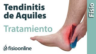 ¿Cómo tratar la Tendinitis de Aquiles Ejercicios y consejos de un fisioterapeuta [upl. by Nauqel]