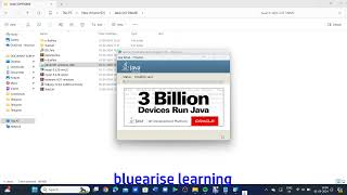 How to install JDK on Windows 1011  StepbyStep  bluearise learning [upl. by Isahella]