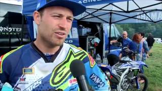 MX des Nations 2016  Team Belgium  Interview Jeremy Van Horebeek [upl. by Eenehs777]