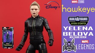 Marvel Legends YELENA BELOVA Hawkeye Disney Hydra Stomper BAF Wave MCU Figure Review [upl. by Eiclek18]