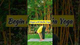 Hatha Yoga the perfect way to build strength flexibility and balance 🌱 hathayoga hathaflow [upl. by Romonda]