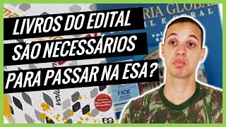 Livros do edital da ESA são obrigatórios para passar [upl. by Adnuhsar]