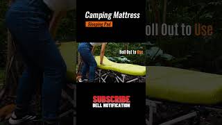 Best Camping Mattress Sleeping Pad for Ultimate Outdoor Comfort  Lightweight amp Durable shorts [upl. by Redman]