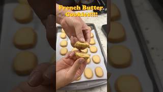 French Butter Cookies SabléCookies FrenchCookies ButterCookies [upl. by Siver]