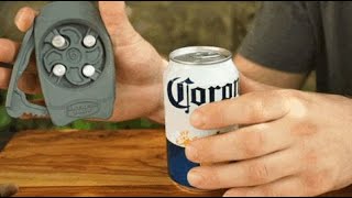 REMOVE SODA amp BEER CAN TOPS WITH THIS  GizmoHubcom [upl. by Aissirac]