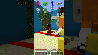 Squid Game vs Mob Skills meme shorts minecraft [upl. by Nehte824]