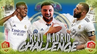 FIFA 22 LIVE REAL MADRID WEEKEND LEAGUE CHALLENGE⭐SHOWDOWN SBC🔥 [upl. by Aerdied116]