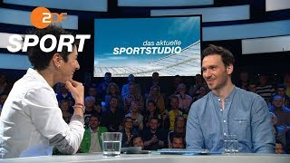 Neureuther quotIch durfte meinen Traum lebenquot  das aktuelle sportstudio  ZDF [upl. by Reifnnej]