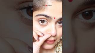 DIY ❤️ nose pin karwachauth nosepin youtube shorts [upl. by Nonah]