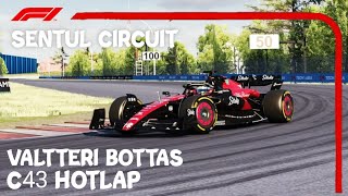 Valtteri Bottass C43 Hotlap at Sentul International Circuit [upl. by Polloch]