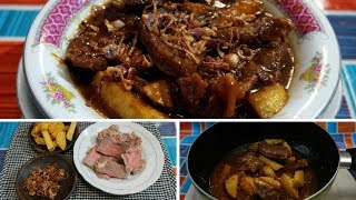 Resep amp Cara Memasak Bistik Daging Sapi Enak [upl. by Anayt]