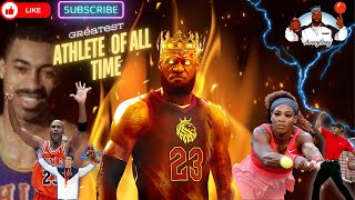 REACTING TO ESPN TOP ATHLETES ALL TIME [upl. by Ailiec]