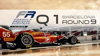 QP1  Round 9 Barcelona F1 Circuit  Formula Regional European Championship by Alpine [upl. by Supat]