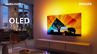 Philips Ambilight TV  OLED 759 [upl. by Sari]