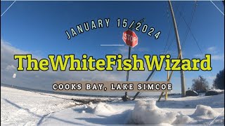 Lake Simcoe Ice Update January 15 2024 [upl. by Bern416]