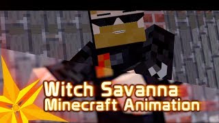 Witch Savanna Minecraft Animation [upl. by Mindy624]