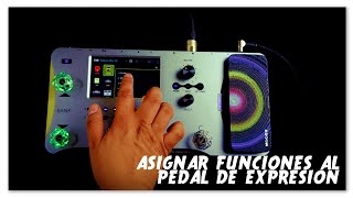 Mooer GE1000 LI  Asignar Funciones al Pedal de Expresión [upl. by Ahsahs]