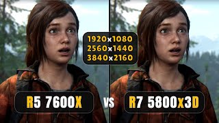 AMD Ryzen 7 5800x3D vs Ryzen 5 7600x  1080p 1440p 4K  The Power of AM4  4070 Ti Super [upl. by Anihpesoj]