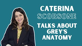 Caterina Scorsone talks about Amelia Shepherd Greys Anatomy queer representation on TV and more [upl. by Luht65]