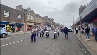 Larkhall Purple Heroes Flute Band 17thAugust 2024 [upl. by Karlen876]