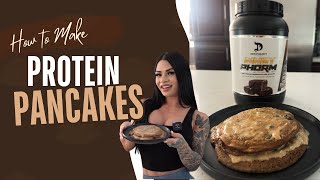 Protein Pancakes Your New Favorite Breakfast [upl. by Semreh764]