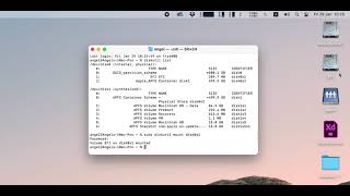 How to mount and unmount partitions in Mac OS [upl. by Eanahc]