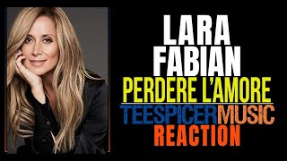 Lara Fabian  Perdere Lamore From Lara with Love REACTION [upl. by Eisso]