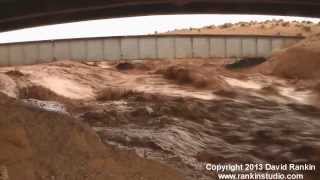 Insane Flash Flooding Antelope Canyon and Page Arizona August 2nd 2013 [upl. by Eicats]