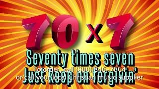 Seventy Times Seven 70 x 7 Lyric Video  Here for the Gold Ktunez Praise [upl. by Assirek]