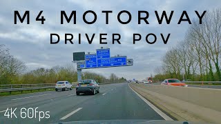 UK Motorway Driver POV M4 [upl. by Webb974]