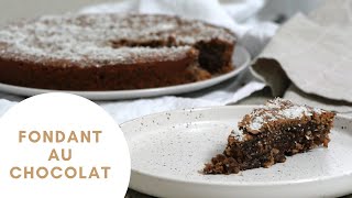 RECETTE DU FONDANT AU CHOCOLAT Chef Cyril Lignac  La Marquise [upl. by Arehahs]