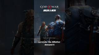 Kratos surrender  godofwar shorts shortvideo ps5 trending godofwar2018 atreus kratos 4k [upl. by Eiral]