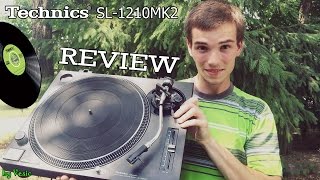 Technics SL 1210 MK2 review gramofona [upl. by Atikel]