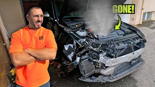 MY WRECKED AUDI RS3 JUST GOT A LOT MORE EXPENSIVE [upl. by Ecidnarb777]