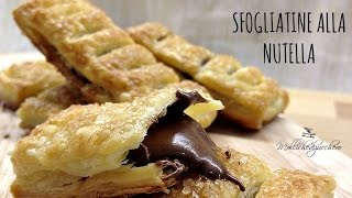 Sfogliatine con Nutella [upl. by Gomar]